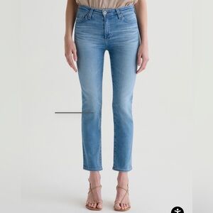 AG Mari Crop High Rise Straight